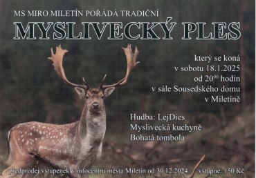 Myslivecký ples 18.1.2025