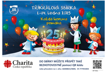 Tříkrálová sbírka 1.-14.1.2025