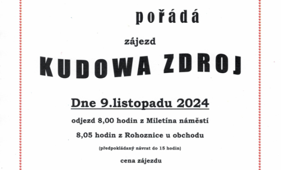 Zájezd do Polska 9.11.2024